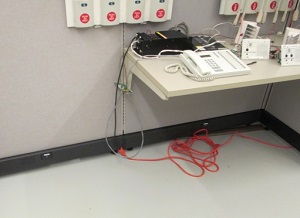 Office Wire Electrical Violation